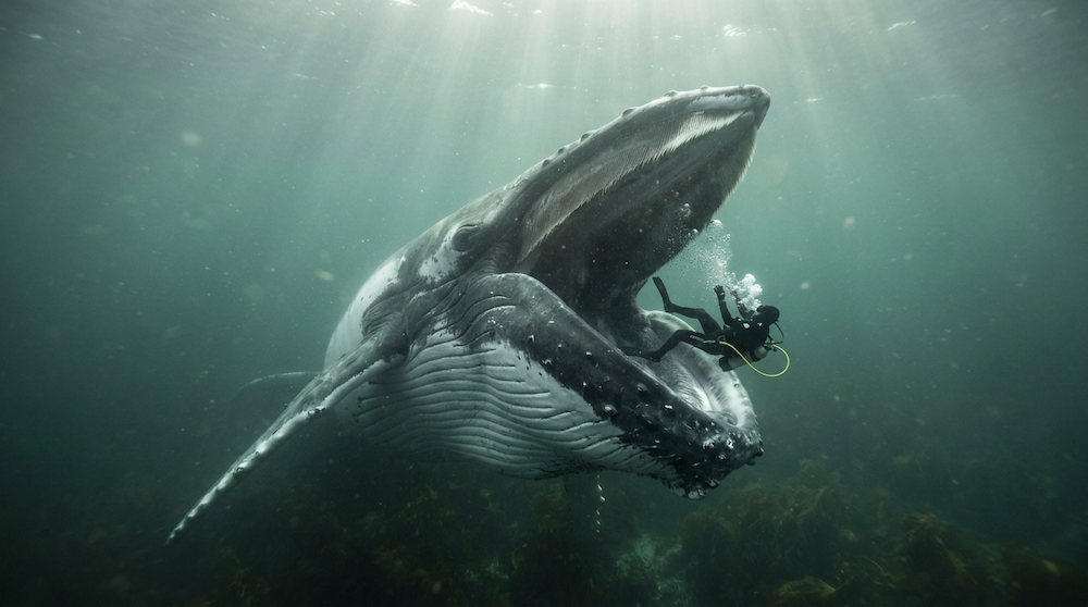 A Whale Swallowed a Man and Spat Him Back Out