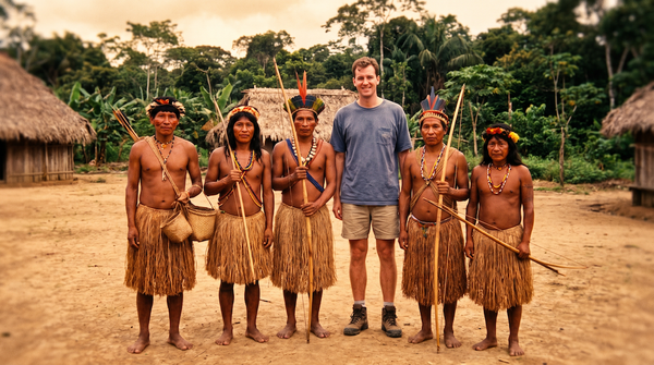 How Long Average American Would Last in the Wild Amazon Tribe?
