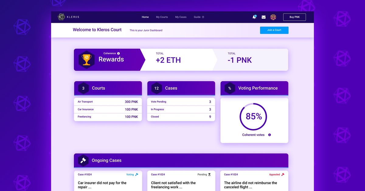 Kleros Court Gets a Makeover - The New Face of Justice