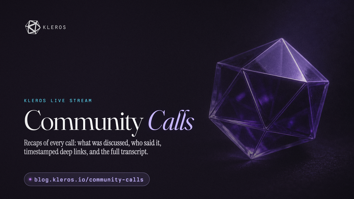 Community Calls