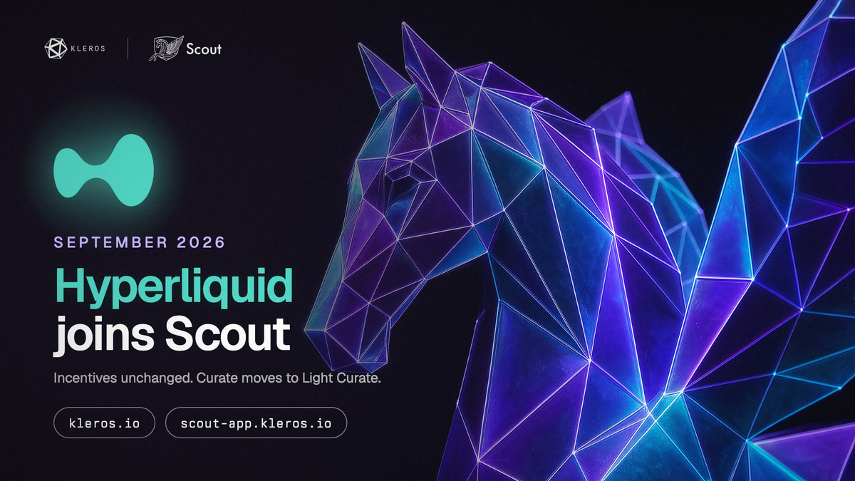 September 2026: Scout Incentives, Hyperliquid Support & Curate Updates