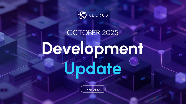 Kleros Development Update: October 2025