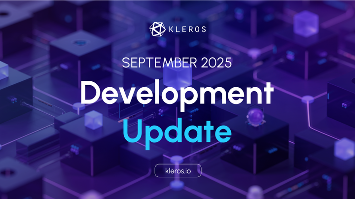 Kleros Development Update: September 2025