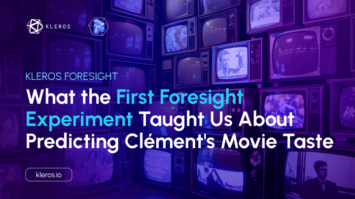 What the First Foresight Experiment Taught Us About Predicting Clément's Movie Taste