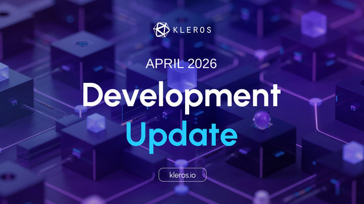 Kleros Development Update April 2026