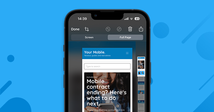 Scrolling Screenshots on iPhone: An Easy How To Guide