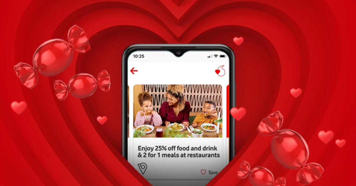 Valentine’s Treats Made Easy With Vodafone VeryMe Rewards