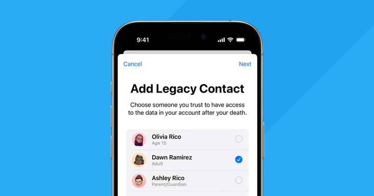 How To Create a Legacy Contact on iPhone