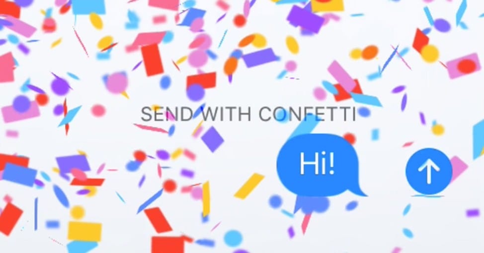 Lasers, Fireworks and Confetti: The Best Secret iMessage Effects