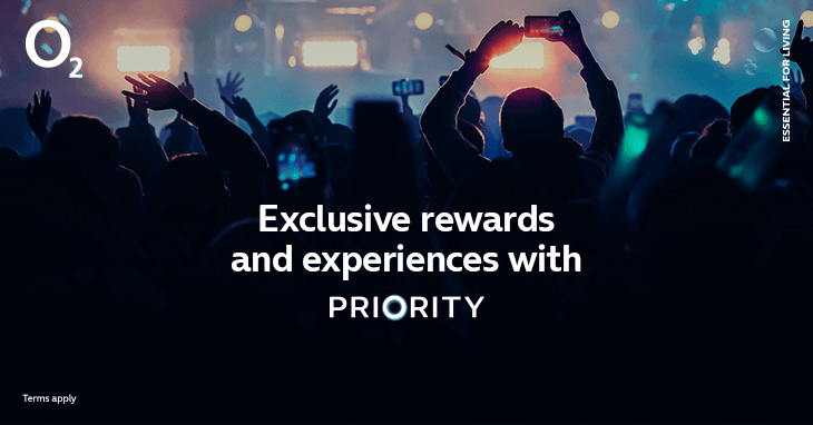 Turn Everyday Moments Into Rewards with Priority on O2
