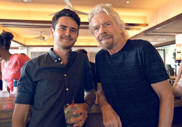 I had dinner with Richard Branson & accidentally wrecked his house