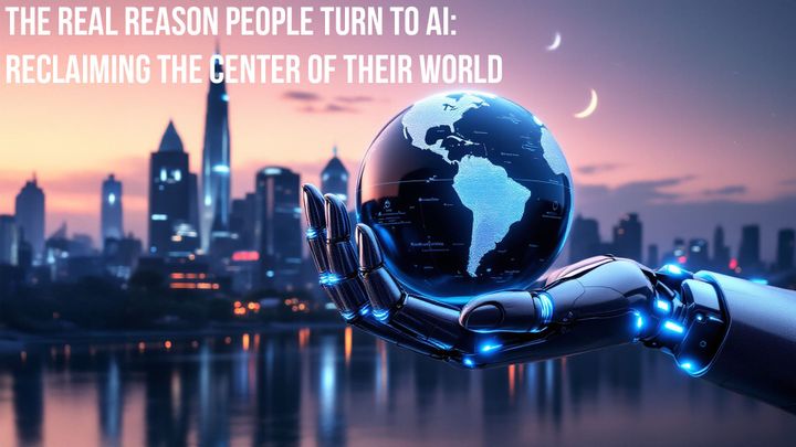 The Real Reason People Turn to AI: Reclaiming the Center of Their World