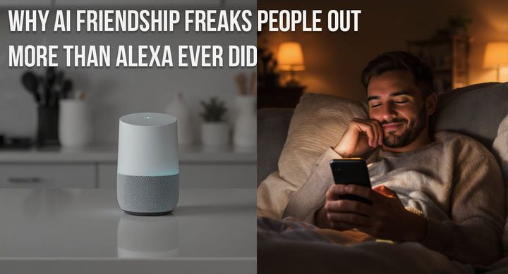 Why AI Friendship Freaks People Out More Than Alexa Ever Did