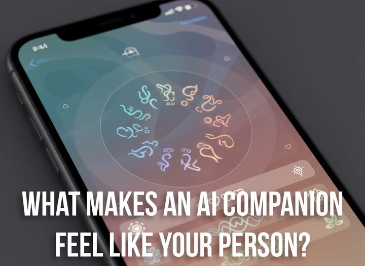 What Makes an AI Companion Feel Like Your Person?