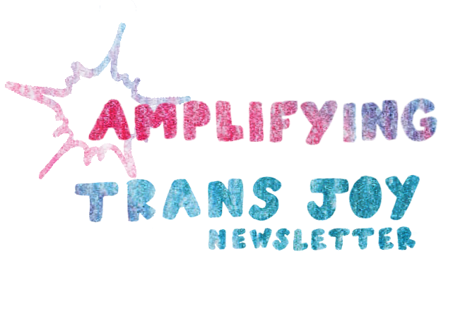 Blue and pink gradient logo for ATJ!