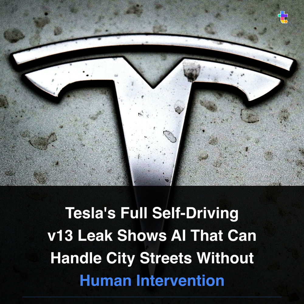 🚀 Tesla's Full Self-Driving v13 Leak Shows AI That Can Handle City Streets Without Human Intervention