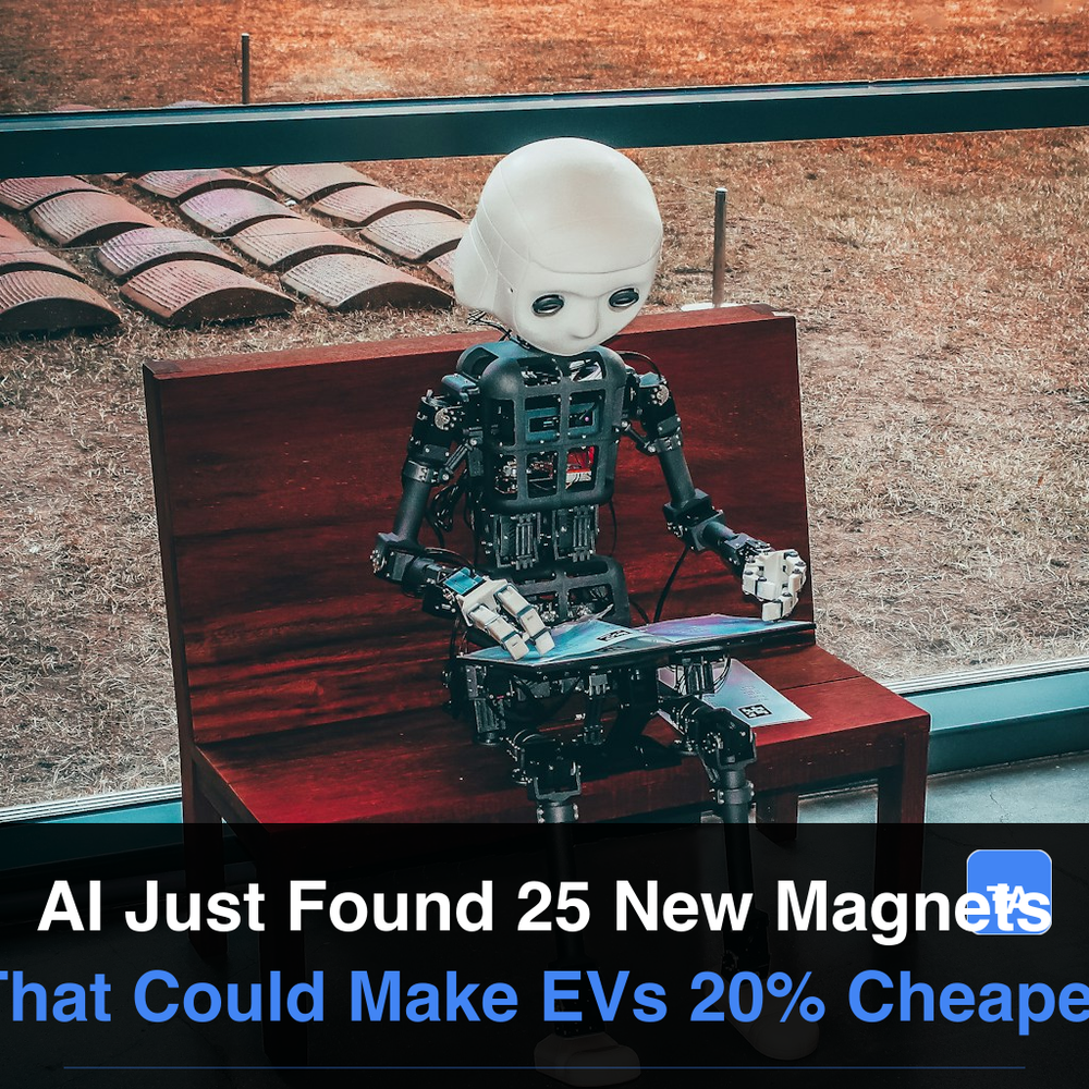 AI Just Found 25 New Magnets That Could Make EVs 20% Cheaper