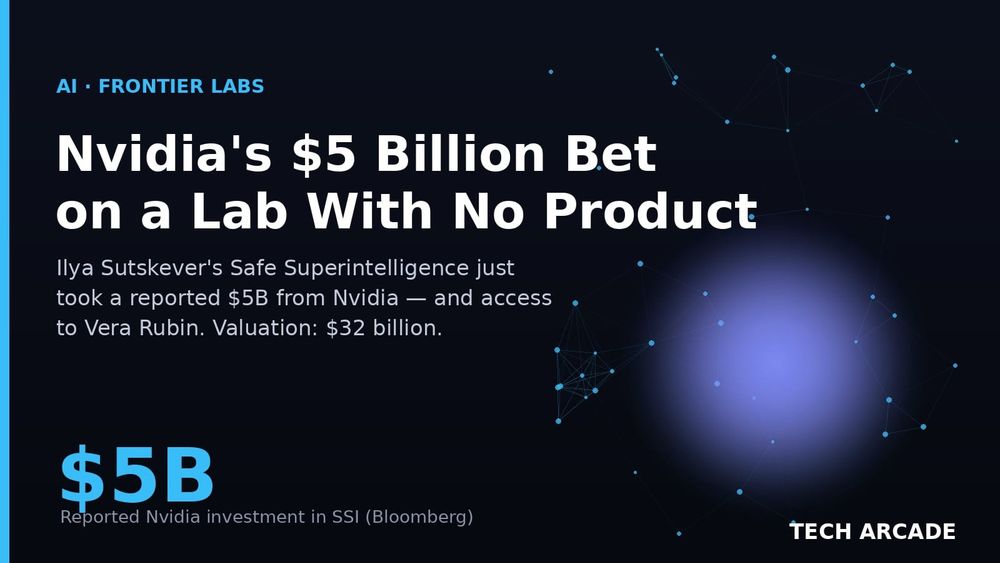 🔥 Nvidia Wrote a Reported $5 Billion Check to a Lab That's Shipped Nothing