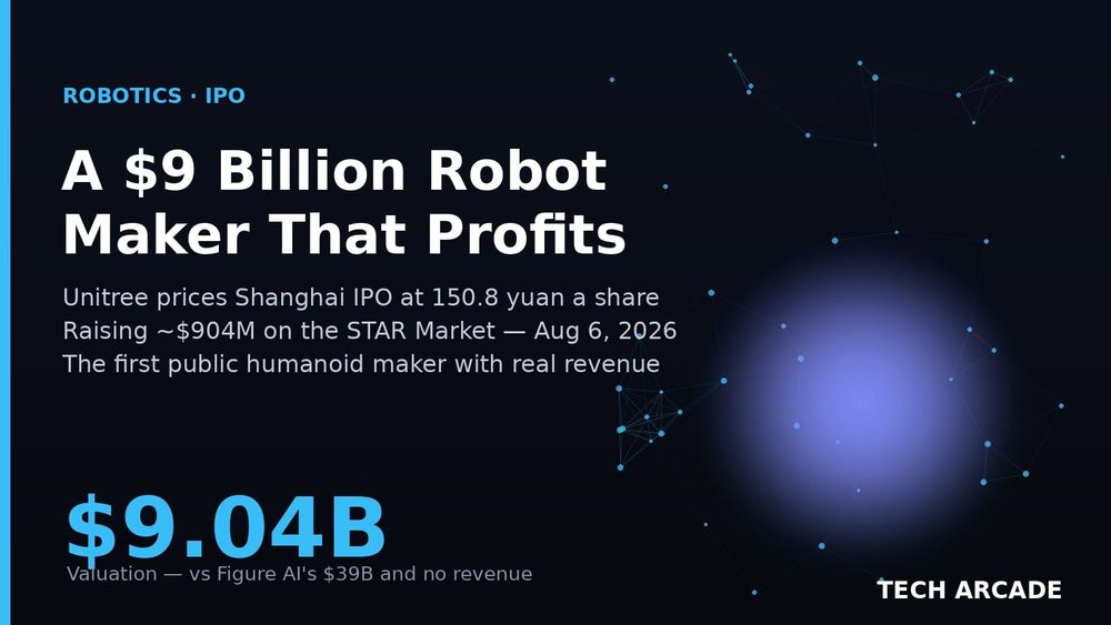 🔥 A Humanoid Robot Maker Just IPO'd at $9 Billion — and Unlike Its Rivals, It Turns a Profit