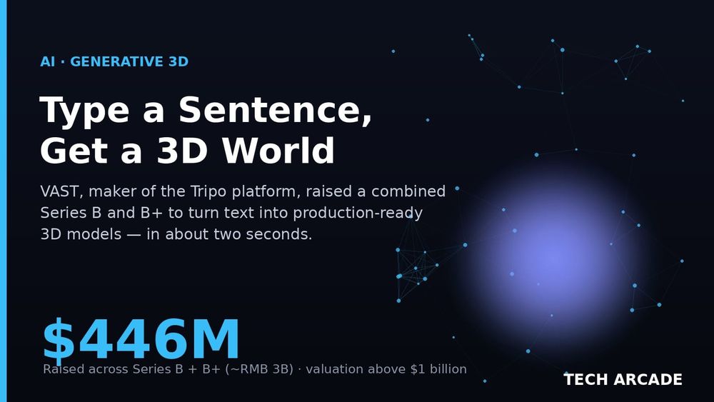🔥 A Two-Year-Old Startup Raised $446 Million to Turn Your Words Into 3D Objects