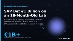 🔥 SAP Just Put €1 Billion Behind an 18-Month-Old Lab — and Bet on Spreadsheets, Not Chatbots