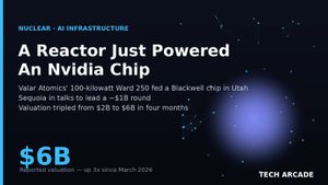 🔥 A 100-Kilowatt Reactor Just Powered an Nvidia Chip in Utah — and Turned a 27-Year-Old Dropout Into a $6 Billion Founder