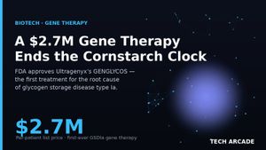 🔥 Ultragenyx's First Gene Therapy Costs $2.7 Million. It Buys GSDIa Patients Freedom From the Cornstarch Clock.