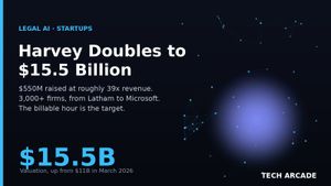 🔥 Harvey Just Doubled to $15.5 Billion in Six Months — On $400 Million in Revenue
