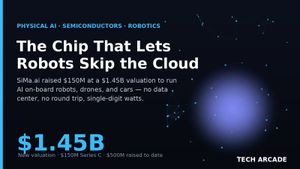 🔥 SiMa.ai Hit $1.45 Billion Building the Chip Your Robot Runs Without the Cloud