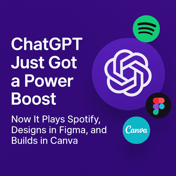 OpenAI's ChatGPT Now Plays Nice with Spotify, Figma, and More