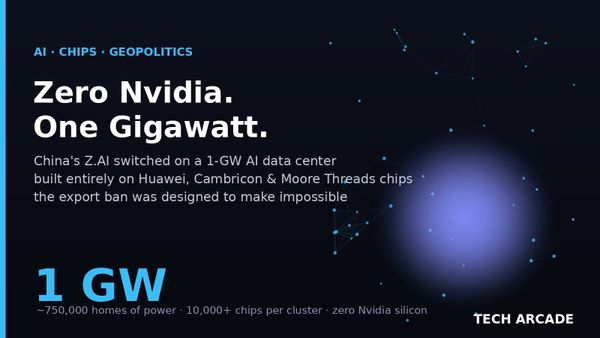🔥 Zero Nvidia, One Gigawatt: China's Z.AI Just Lit Up the Data Center the Export Ban Was Built to Stop