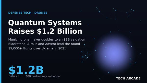 🔥 Quantum Systems Flew 19,000 Missions Over Ukraine — Then Raised $1.2 Billion at an $8 Billion Valuation