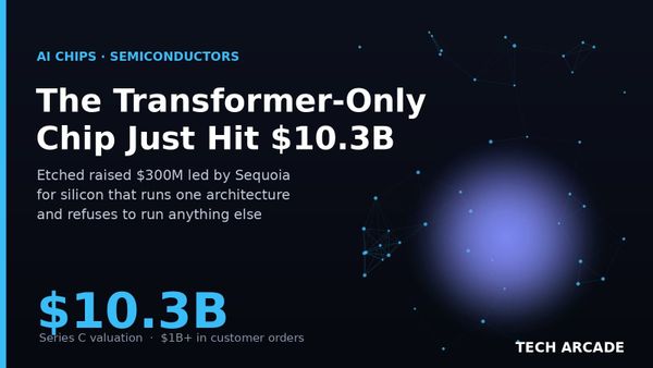 🔥 The Chip That Only Runs Transformers Is Now Worth $10.3 Billion