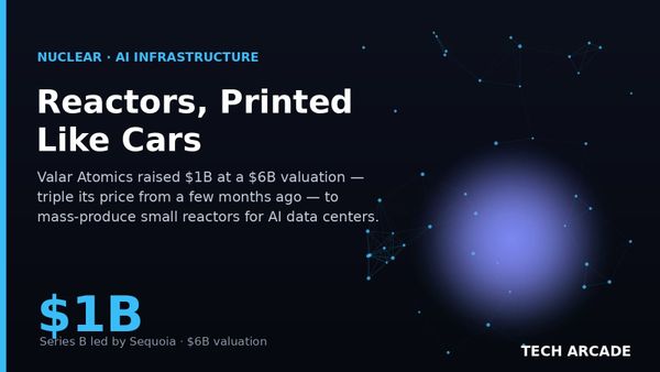🔥 A Nuclear Startup Just Raised $1 Billion to Print Reactors Like Cars — at a $6 Billion Price Tag