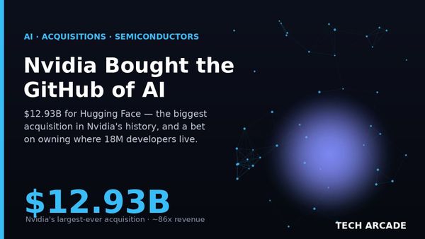 🔥 Nvidia Just Wrote Its Biggest Check Ever: $12.93 Billion for the Web's Free AI Model Library