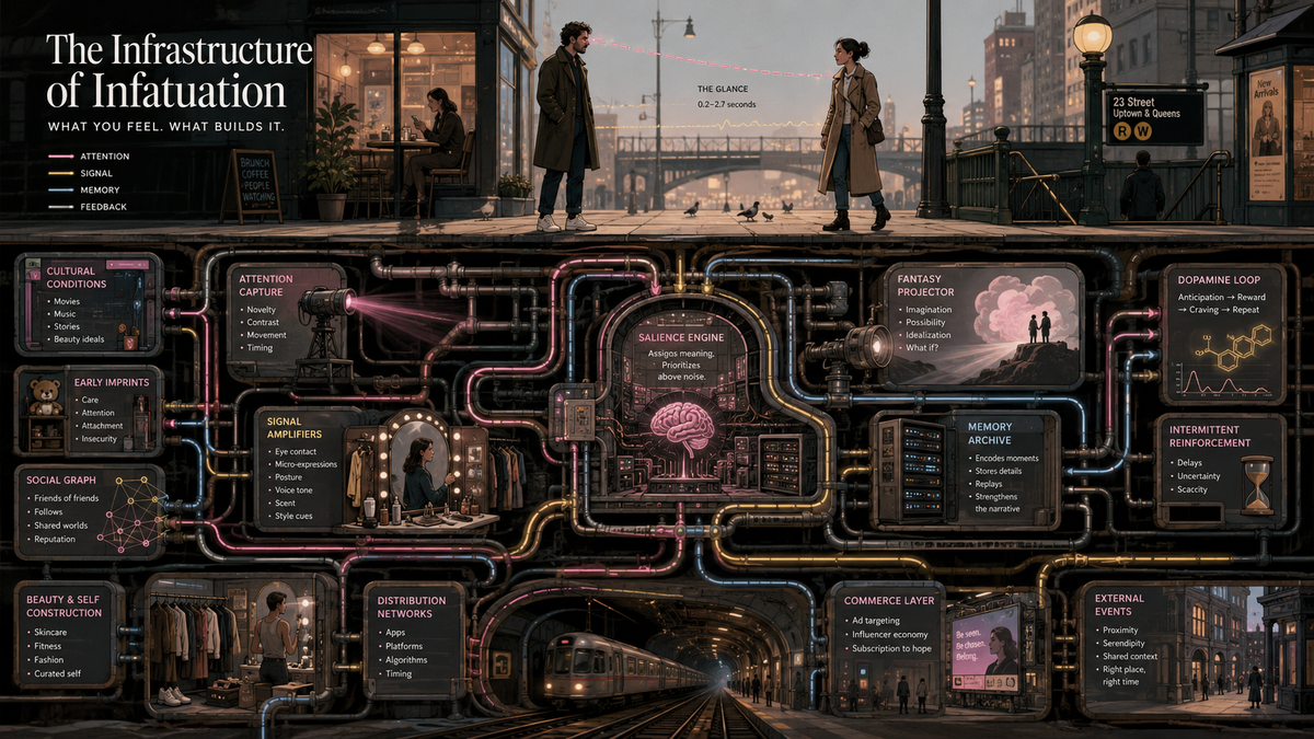 The infrastructures of infatuation