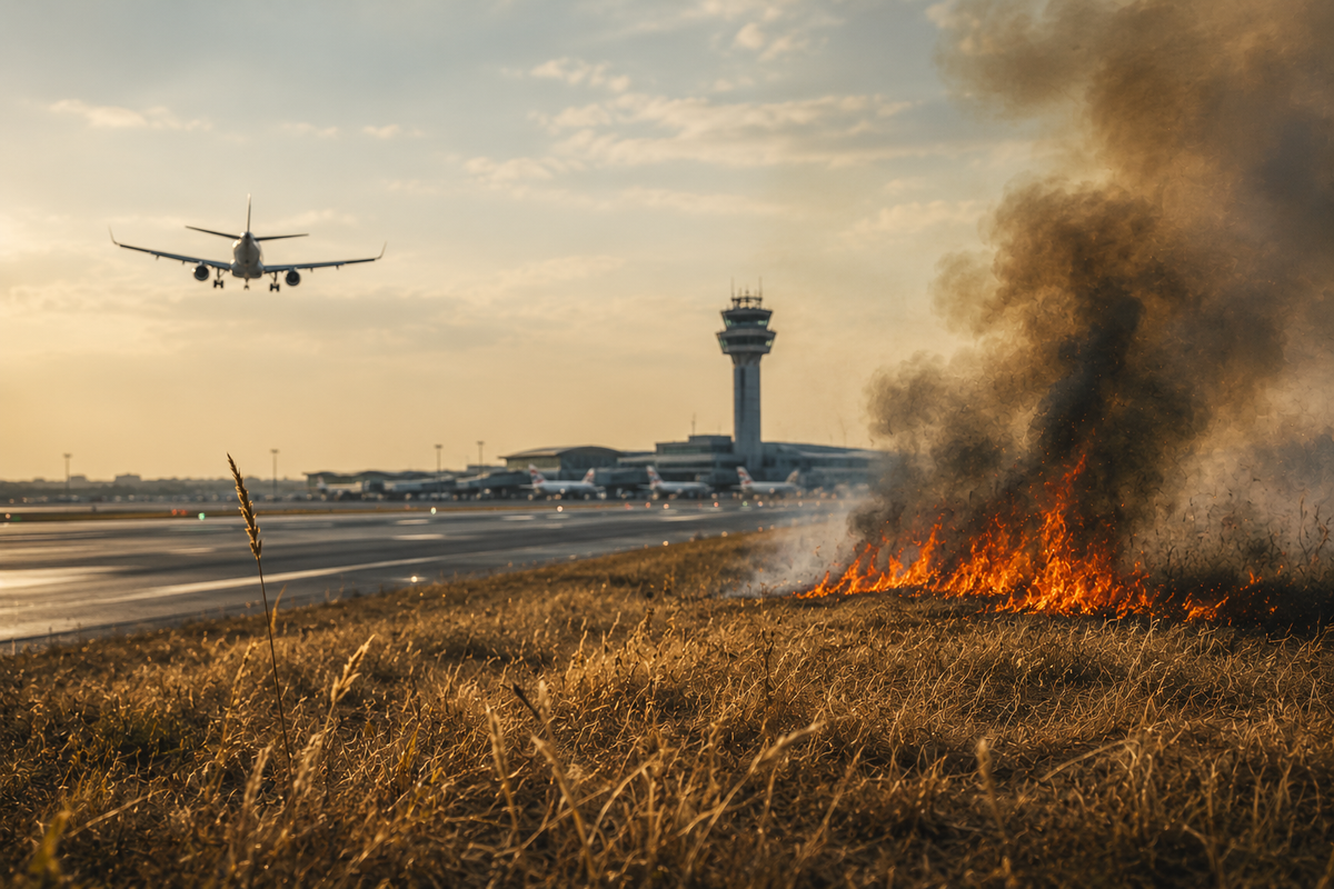 Grass Fires, Diverted Flights and Infrastructure For The Future