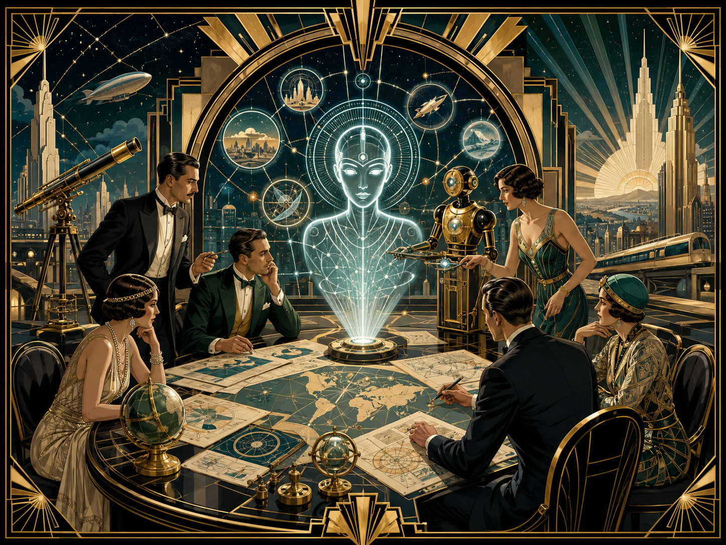 AI and foresight : emerging groundrules
