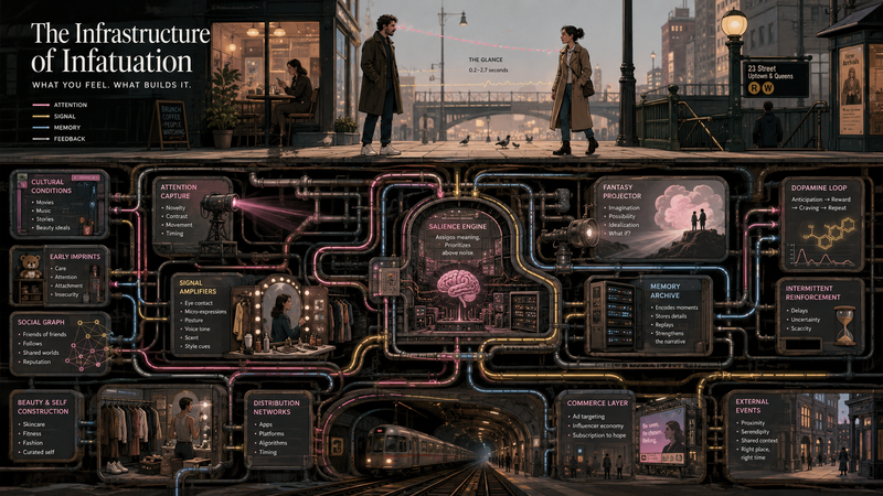 The infrastructures of infatuation