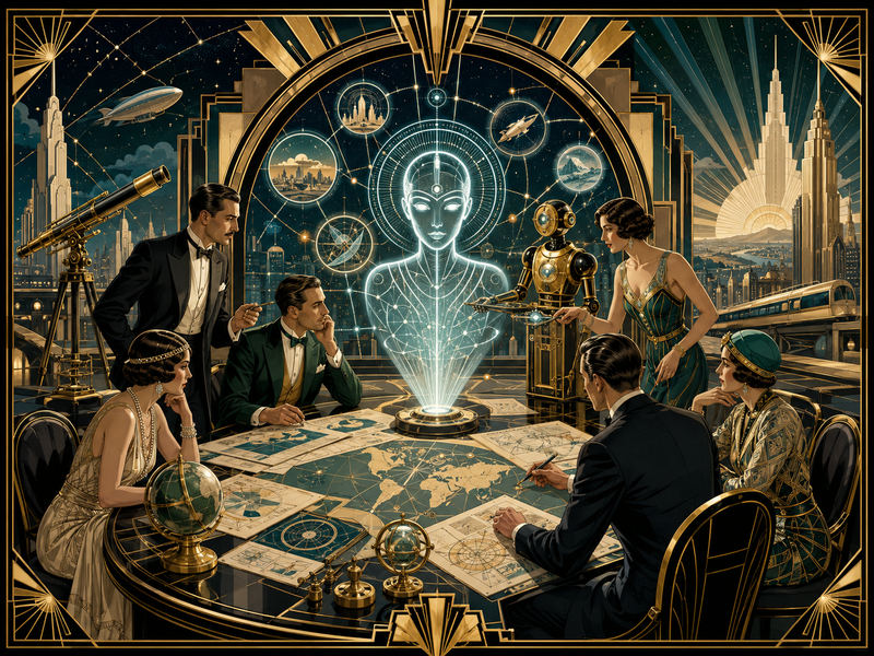 AI and foresight : emerging groundrules
