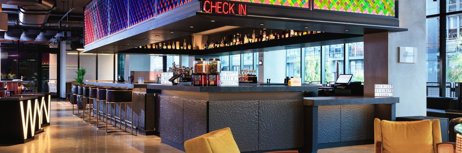 Moxy Wynwood Check In Bar