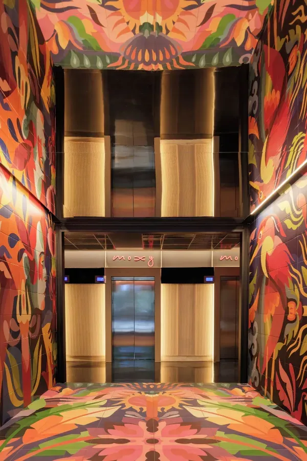 Moxy Wynwood Elevator Lobby 
