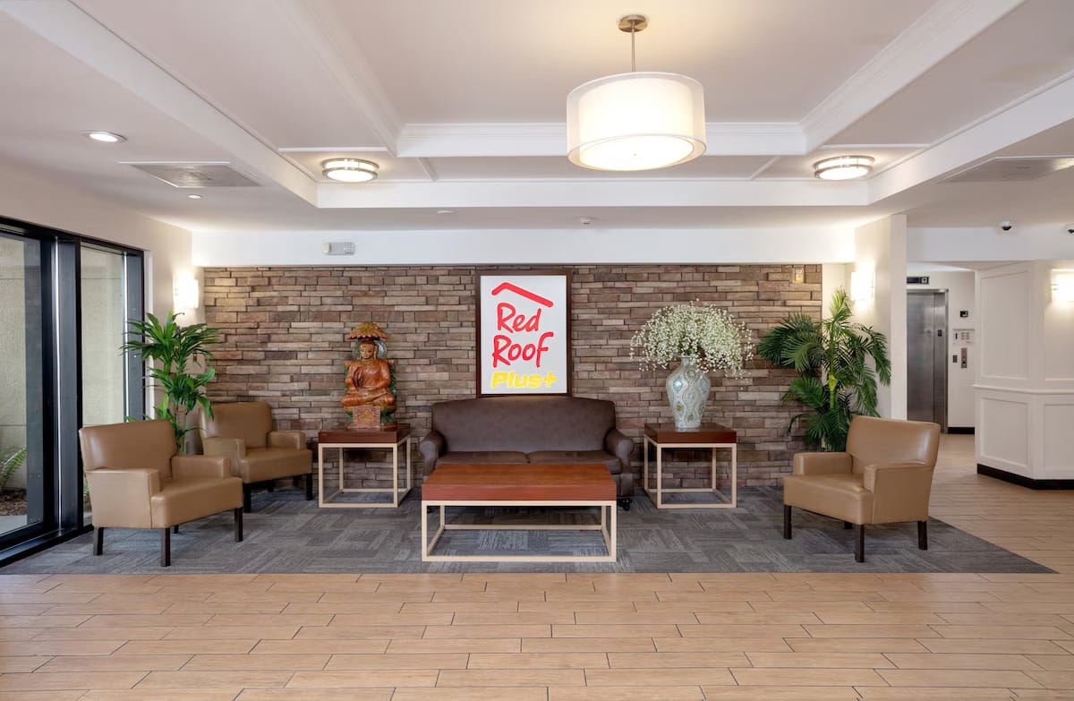 ed Roof PLUS+ Miami Airport lobby — budget hotel near Miami International Airport (MIA)