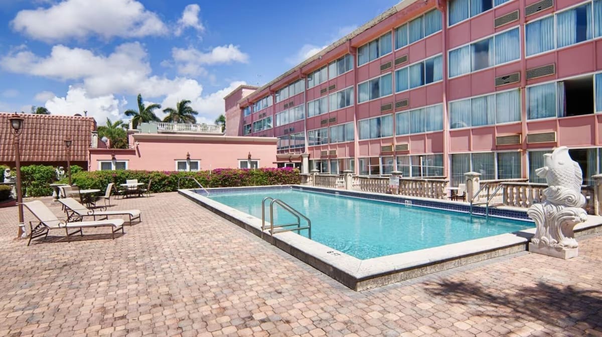 Exterior of Miami Gardens Inn & Suites near Miami World Cup 2026 venue