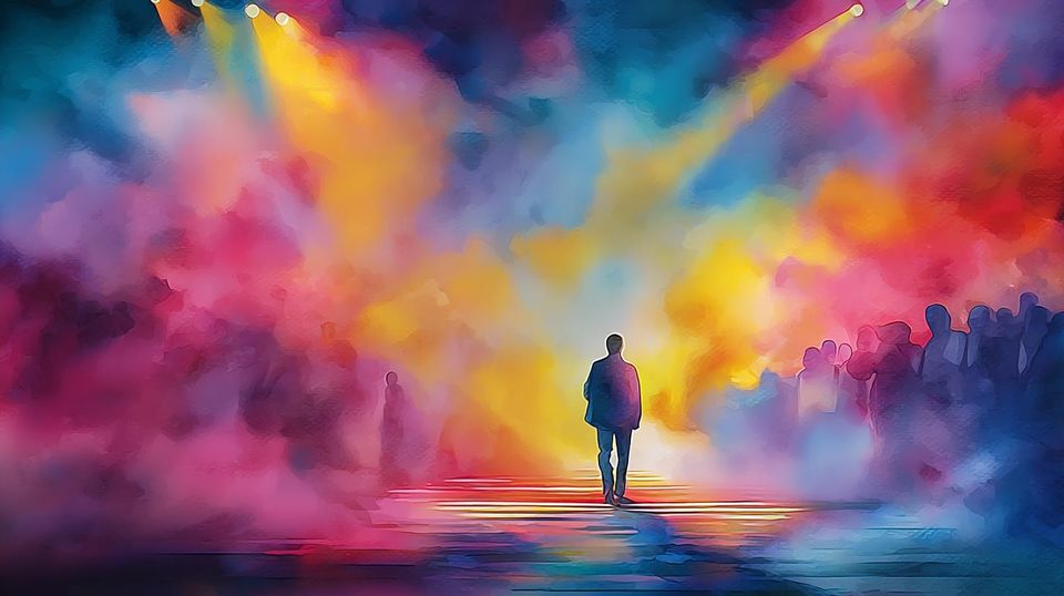 A person taking a long journey