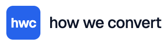 How We Convert