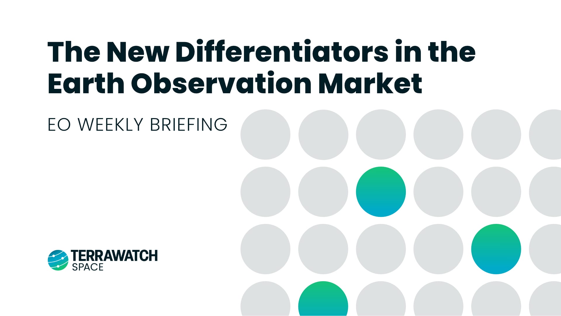 TerraWatch Space Newsletter - Earth Observation Weekly Briefing - July 6, 2026