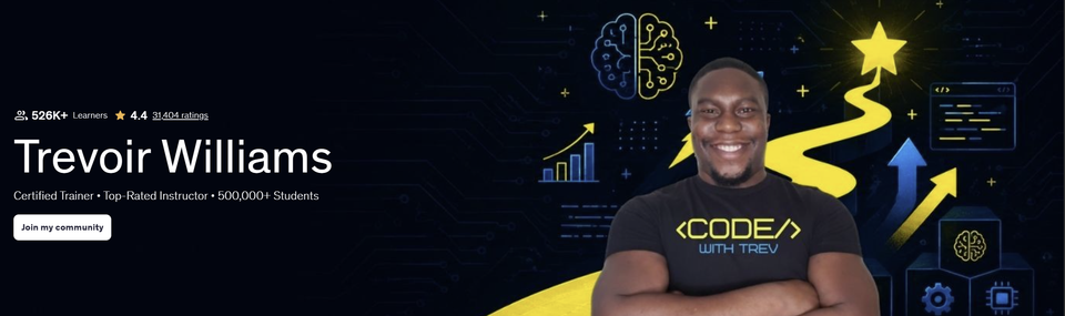 The Code With Trev is Community open