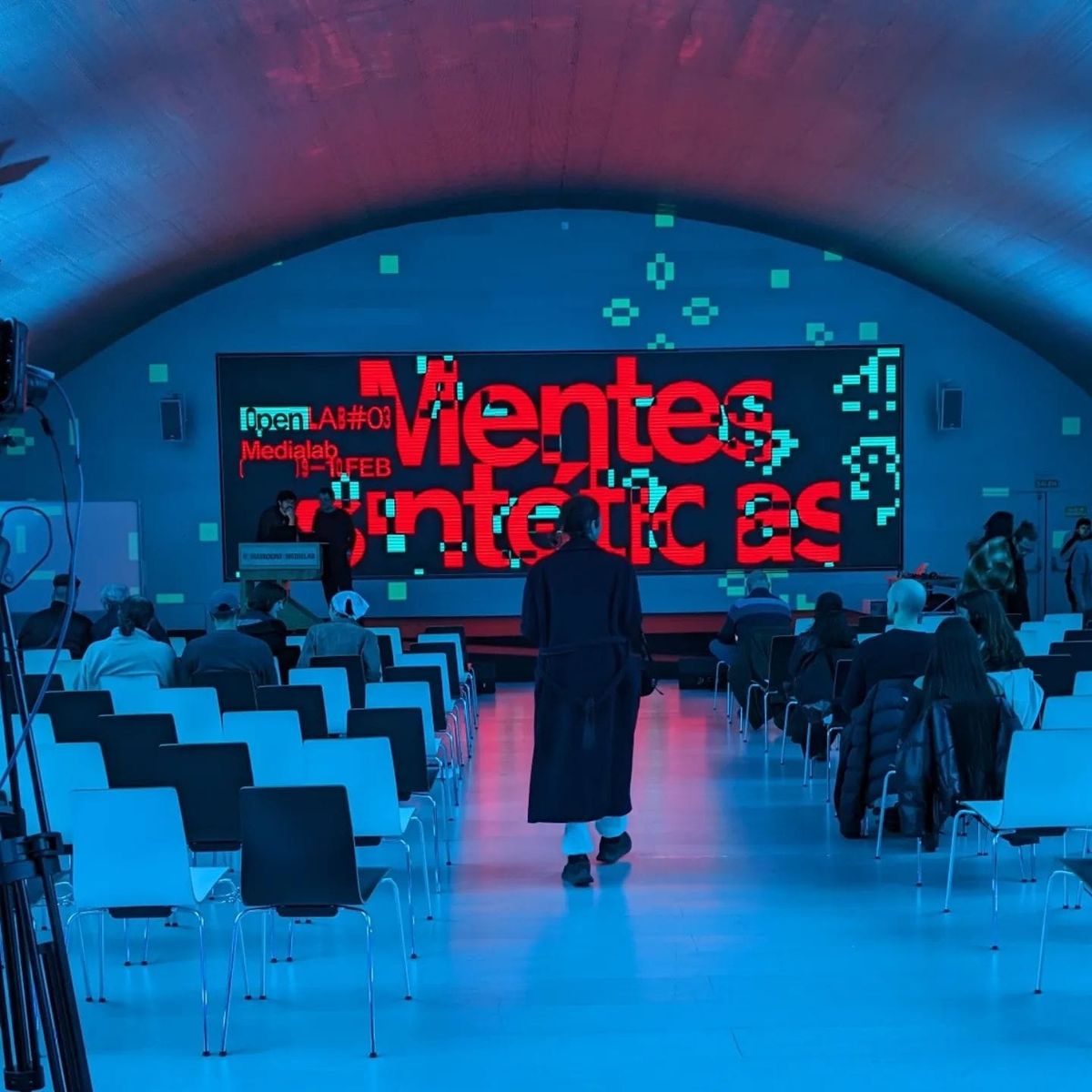 Final Presentation Stage from LAB#03 at Medialab Matadero - Madrid, ES