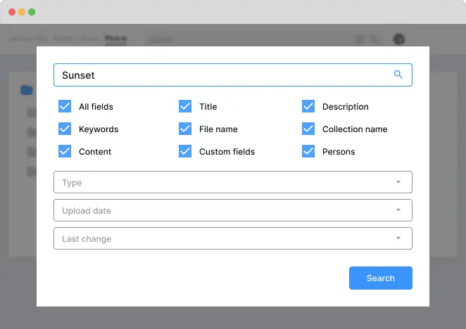 Pics.io WordPress digital asset management plugin: metadata tags